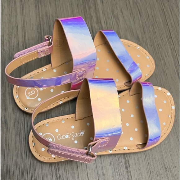 5/$7 💰 Cat & Jack Girls Sandals - size 9 - Picture 3 of 10